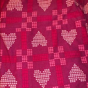 LuLaRoe TC Valentines Legging